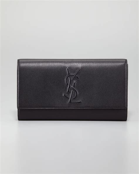 ysl black clutch replica|saint laurent evening clutch.